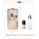 thumbnail image 4 of Soporte para brochas de maquillaje EACHY, giratorio 360° con tapa, color rosa, 4 of 9