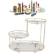thumbnail image 1 of Organizador De Estante De Maquillaje, Organizador De Encimera De Baño Moderno Y Elegante De Vidrio De Hierro Para Tocador, Cuidado De La Piel, Organización De Encimera, 1 of 7
