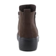 thumbnail image 6 of Flexus Women's YANCEY Wedge Booties with Embossed Pattern, Dual Zippers, and Comfortable Fit, 6 of 9