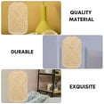 thumbnail image 4 of Miangastore 1Pc Bamboo Woven Lampshade Rustic Ceiling Light Cover Natural Light Shell Khaki, 4 of 8