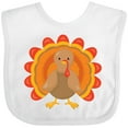 thumbnail image 3 of Inktastic Thanksgiving Turkey Boys or Girls Baby Bib, 3 of 4