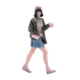 thumbnail image 3 of Figura femenina a escala 1/64, figura coleccionable realista en miniatura, modelo de personas diminutas. Estilo B, 3 of 9