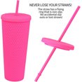 thumbnail image 3 of Casewin Studded Tumbler 710ml Matte Orange Red, 3 of 7
