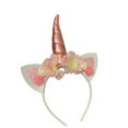 thumbnail image 2 of Unicorn Girls Party Supplies 81-Piece Set by Like2Party - Disposable, Pink, 2 of 8