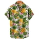 thumbnail image 4 of Camisas gráficas de piña y fruta para hombres, ropa con estampado 3D, camisa hawaiana de playa, blusas Y2K de manga corta, ropa vintage, blusa con solapa, 4 of 5
