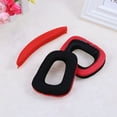 thumbnail image 4 of Spatiy Professional Replacement Ear Pads PU Ear Cushion Memory Ear Cover Sponge Headphones Pads With Beam Cushion Compatible for G430 G930 ( Red Black ), 4 of 6