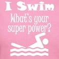 thumbnail image 3 of CafePress - I Swim What’S Your Super Power? T Shirt - Women's Traditional Fit Dark T-Shirt, 3 of 4