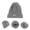 thumbnail image 5 of Oversized Knitted Beanie Hat Winter Beanie Hat Warm Beanie Hat Women Beanie Hat, 5 of 5