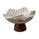 thumbnail image 3 of Bandeja para servir con pedestal para fruta. Decoración moderna, versátil y creativa para el hogar. Gris claro, 3 of 9