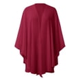 thumbnail image 5 of Chal de gasa para mujer: chal fino y transpirable de color liso, versátil como bufanda o accesorio para vestidos de noche, talla única, 5 of 5
