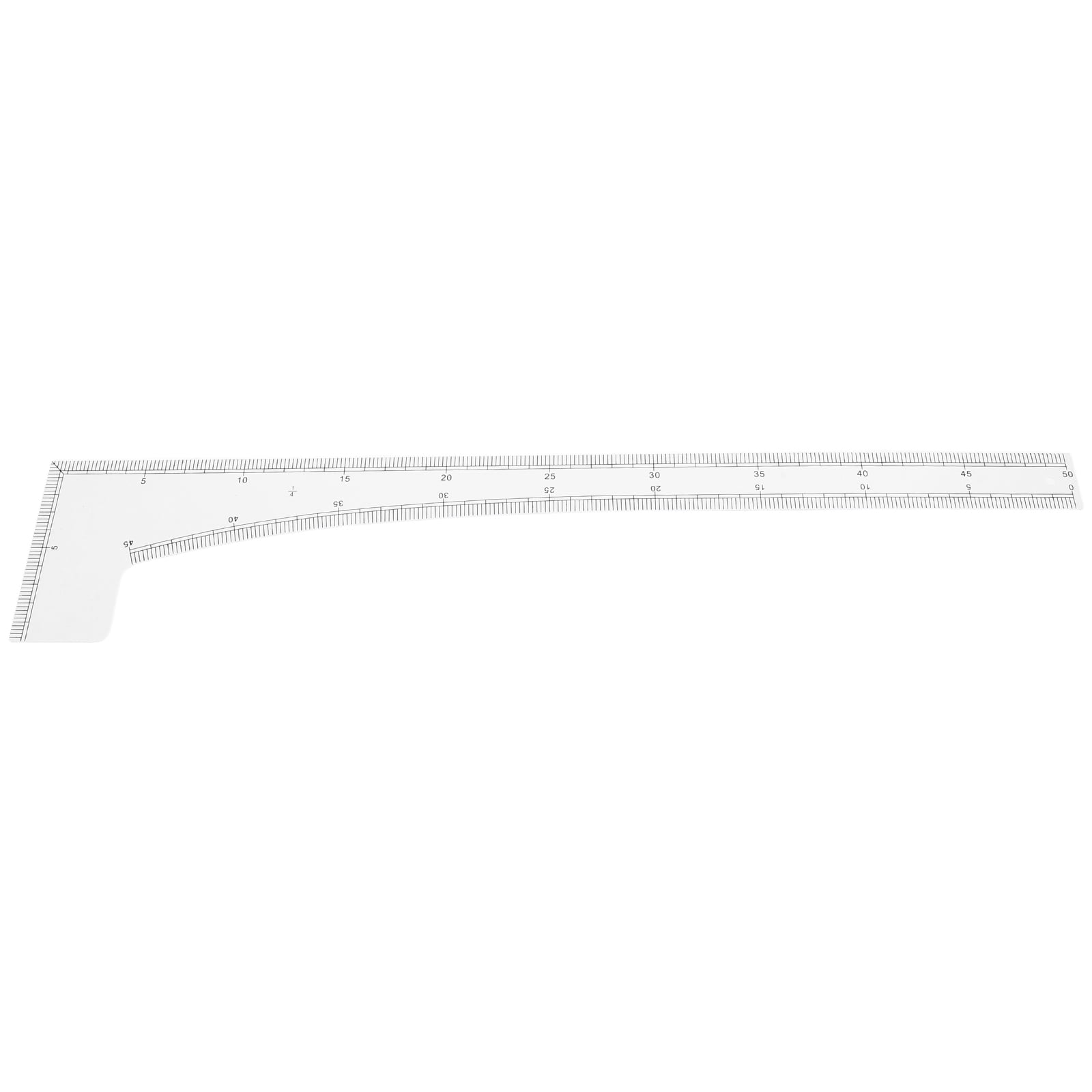 LOLIPPYY Clear Sewing Ruler for Pattern Making Tailoring Quilting and Design Projects with Versatile Measurement Features