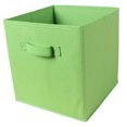 thumbnail image 4 of Cubo de almacenamiento plegable Cesta de tela Cajón Cubby Organizador Caja Verde Sunnimix Cubo de almacenamiento con forma de cubo plegable, 4 of 7