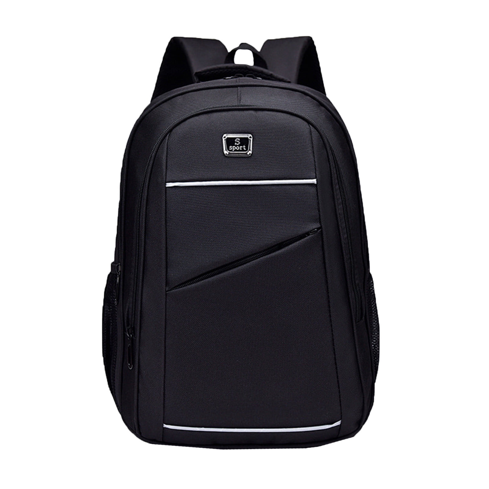 School Season Sale Cameland Reflective Strips Computer Backpack Student Backpack Large Capacity Leisure Multi Compartment Outdoor Travel Backpack
