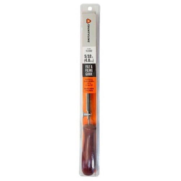 CountyLine 532FGTSC  Round Chainsaw Chain File and Filing Guide Set 5/32 Inch