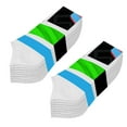 thumbnail image 1 of Unisex Solid Color Breathable Sports Comfortable Socks Boat Socks, 1 of 8