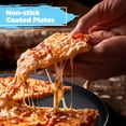 thumbnail image 5 of Courant Pizza Maker Máquina de pizzas de 12 pulgadas, placas antiadherentes con mango frío recientemente mejoradas, horno para pizza y máquina Calzone, horno eléctrico de encimera para el hogar o la e, 5 of 5