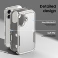 thumbnail image 6 of for iPhone 16 Case, [Shockproof] Military Grade Proof Protection [Dropproof] Rugged Protective Heavy Duty Phone Case Cover for iPhone 16 (White), 6 of 14
