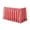 4#M Red, variant on Gingham Desk Skirt, Teacher Desk Skirt, 72.05 x 29.92 in Ruffled Checkered Table Skirt with Hook-and-Loop Fasteners for Classroom, Wedding, Party & Display Table, 1 Pc