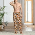 thumbnail image 2 of Fotbe Cat Paws Pantalones de Pijama para Hombre, Pantalones de Dormir, Pantalones de Casa con Cintura Ajustable y Bolsillos-3X-Large, 2 of 6