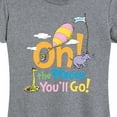 thumbnail image 3 of Dr. Seuss - Oh! The Places You'll Go - Women's Short Sleeve Graphic T-Shirt, 3 of 6