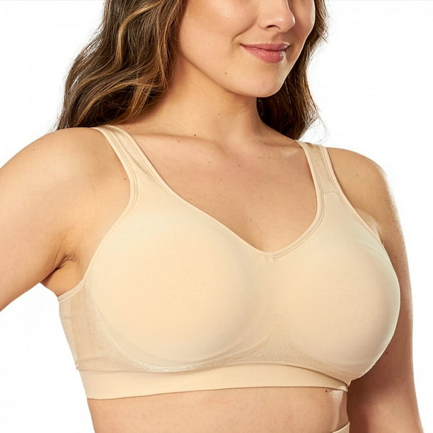 Truekind By Shapermint Shapermint Truekind Women S Daily Comfort Wireless Shaper Bra Walmart Com Walmart Com