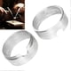 thumbnail image 1 of Aluminum Alloy Sand Casting Mold Box 112x73mm for DIY Rings, 1 of 5
