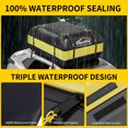 Car Roof Box, 15 Cubic Feet Roof Bag, 1000D Waterproof Heavy Duty Tear