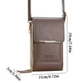 thumbnail image 2 of Touchable Screen Mobile Phone Bag Sweet Multi Compartment Storage Card Bag Vertical Wallet, 2 of 2