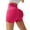 Hot Pink #729, variant on Bovemsi Women's Tummy Control Biker Shorts Workout Impact 4.5" Scrunch Butt Lifting Gym Seamless Booty Workout Athletic Leggings