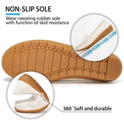 Decould sylf Loafers for Women Comfortable Slip On Work Flats Shoes Business Casual Walking Shoes
