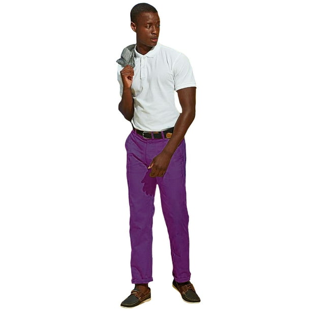 Asquith Fox Pantalones chinos casuales Modelo Classic para hombre caballero Rojo cereza Asquith Fox UTRW3473 cherryred Bodega Aurrera en linea