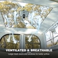 thumbnail image 4 of REDCAMP Camping Inner Tent for Pop-Up Canopy, Cube Tent Converts 10' x 10' Straight-Leg Canopy into Camping Tent, Fully Vented Roof, Fits 4–6 Persons, Khaki (Frame/Shelter Not Included), 4 of 10