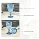 thumbnail image 4 of Juego de 6 Copas de Vidrio de Vidrio 240 ml, Azul, 4 of 5