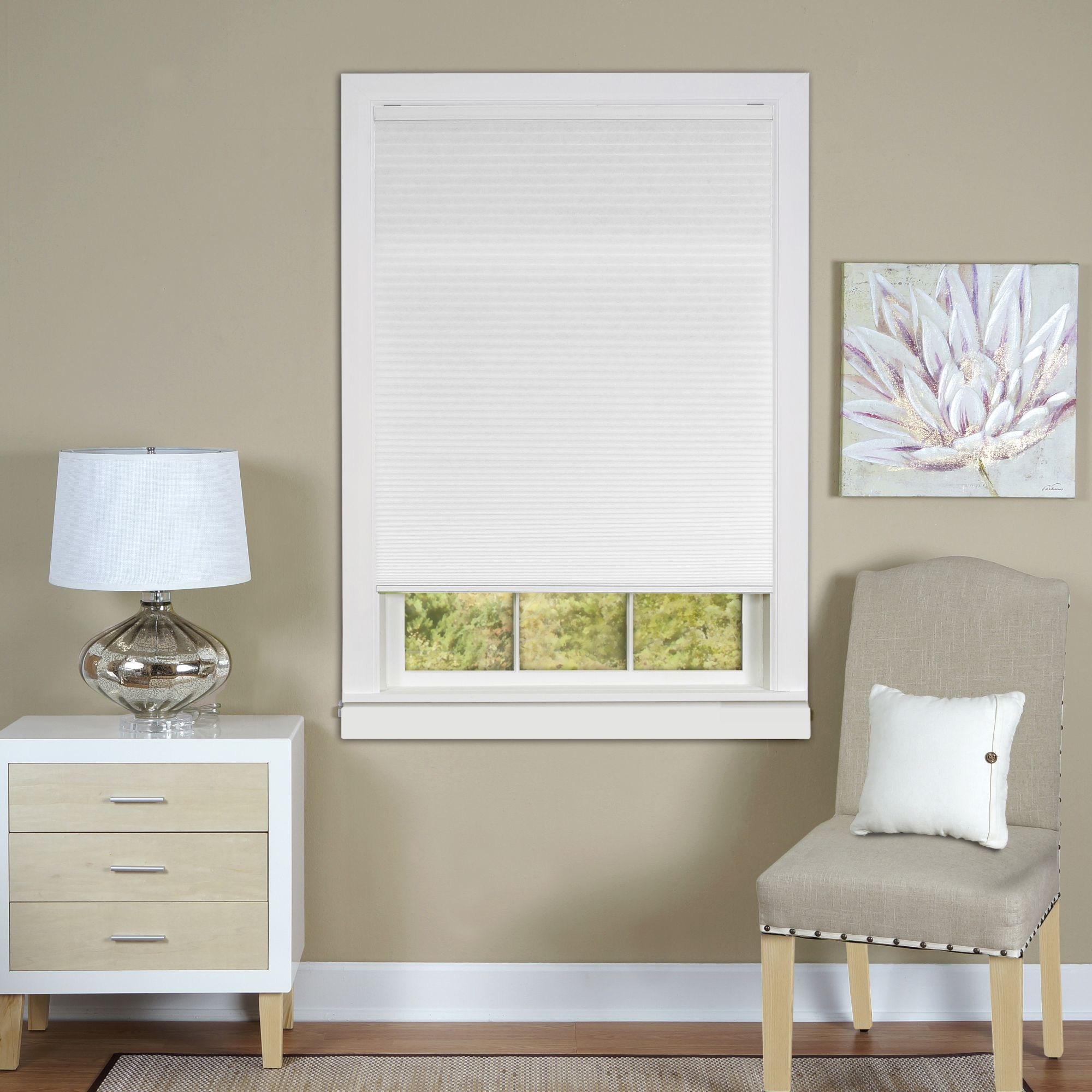 Achim Cordless Honeycomb Cellular Pleated Shade - Walmart.com