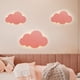 thumbnail image 2 of Aplique de pared Horkey, luz de nube, aplique de pared moderno para interiores, pantalla acrílica con luces LED integradas para dormitorio de niños, iluminación cálida blanca Zhivalor ZLM-0239, 2 of 5