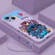 thumbnail image 5 of Disney Stitch Anime para Apple iPhone 15 14 13 12 11 XS XR X 8 7 Pro Max Plus Mini Liquid Left Rope Phone Case, 5 of 5