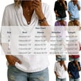 thumbnail image 3 of Warop Womens 3/4 Sleeve Tops Fall Cowl Neck Shirts Solid Office Business Dressy Casual Outfits, 3 of 6