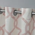 thumbnail image 3 of Exclusive Home Curtains Kochi Linen Blend Grommet Top Curtain Panel Pair, 54x84, Blush, 3 of 6