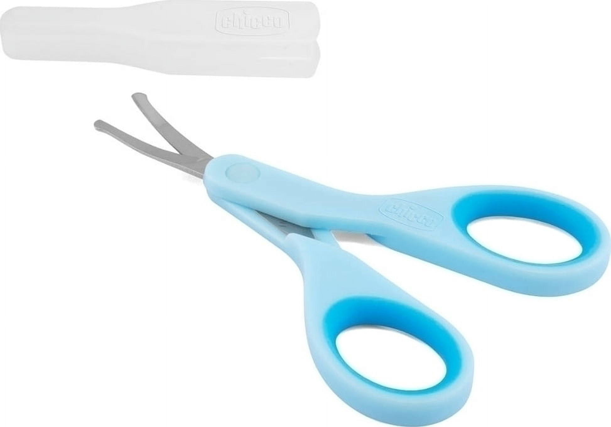 Chicco Baby Nail Scissors for 0 months + Kids (Blue)