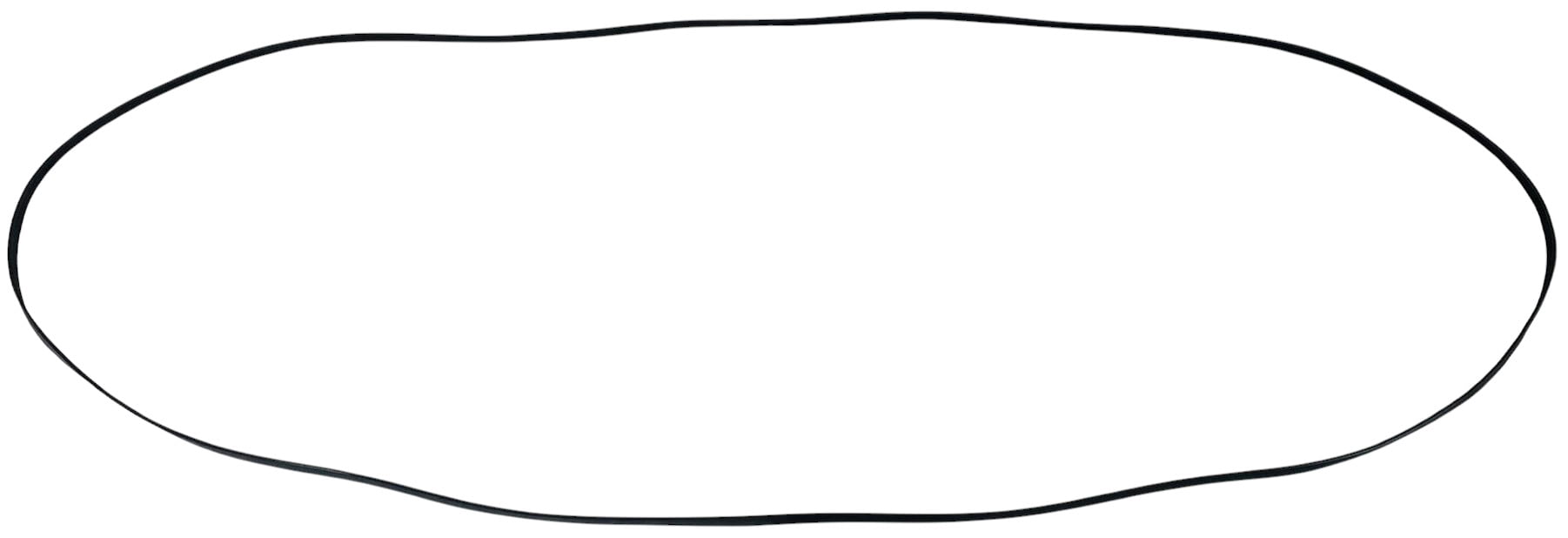 3-Pack Dryer Belt for Whirlpool, Sears, Kenmore, 349533, WPW10205415 WP33002535