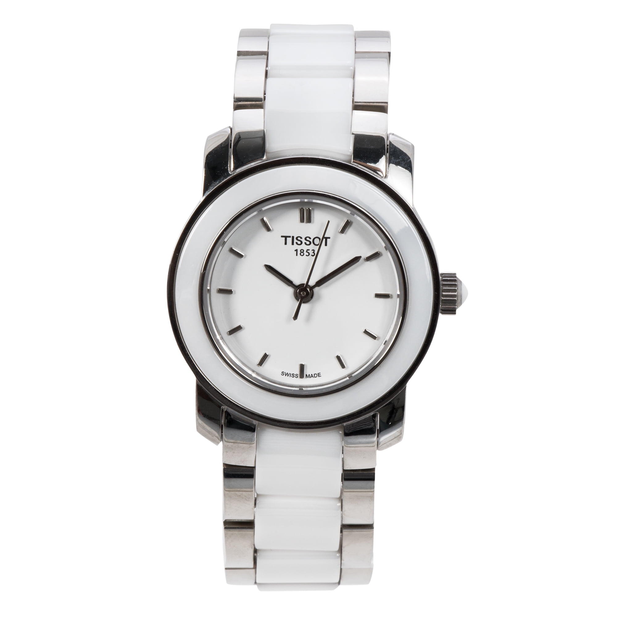 Tissot TTrend White Ceramic Ladies Watch