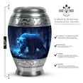 thumbnail image 2 of SUBSH Bear Urn - Urn for Ashes for Women - Urns for Ashes Adult Female Mom - Cremains Containers - an Urn for Ashes - (10 inch Pack of 1), 2 of 2