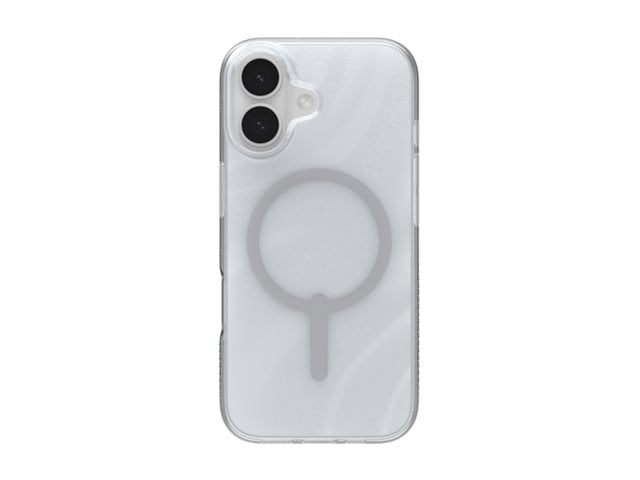 ZAGG Milan Snap - Back cover for cell phone - MagSafe compatibility - graphene - swirl glitter - for Apple iPhone 17
