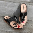 thumbnail image 4 of Sandalias de verano para mujer, chanclas, sandalias informales para mujer, sandalias de playa romanas Wmkox8yii nm10832, 4 of 5