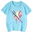 thumbnail image 5 of WOYY Big Girls Short Sleeve Graphic Tee Casual Active Crewneck T-Shirt, Sizes 3-13, 5 of 5