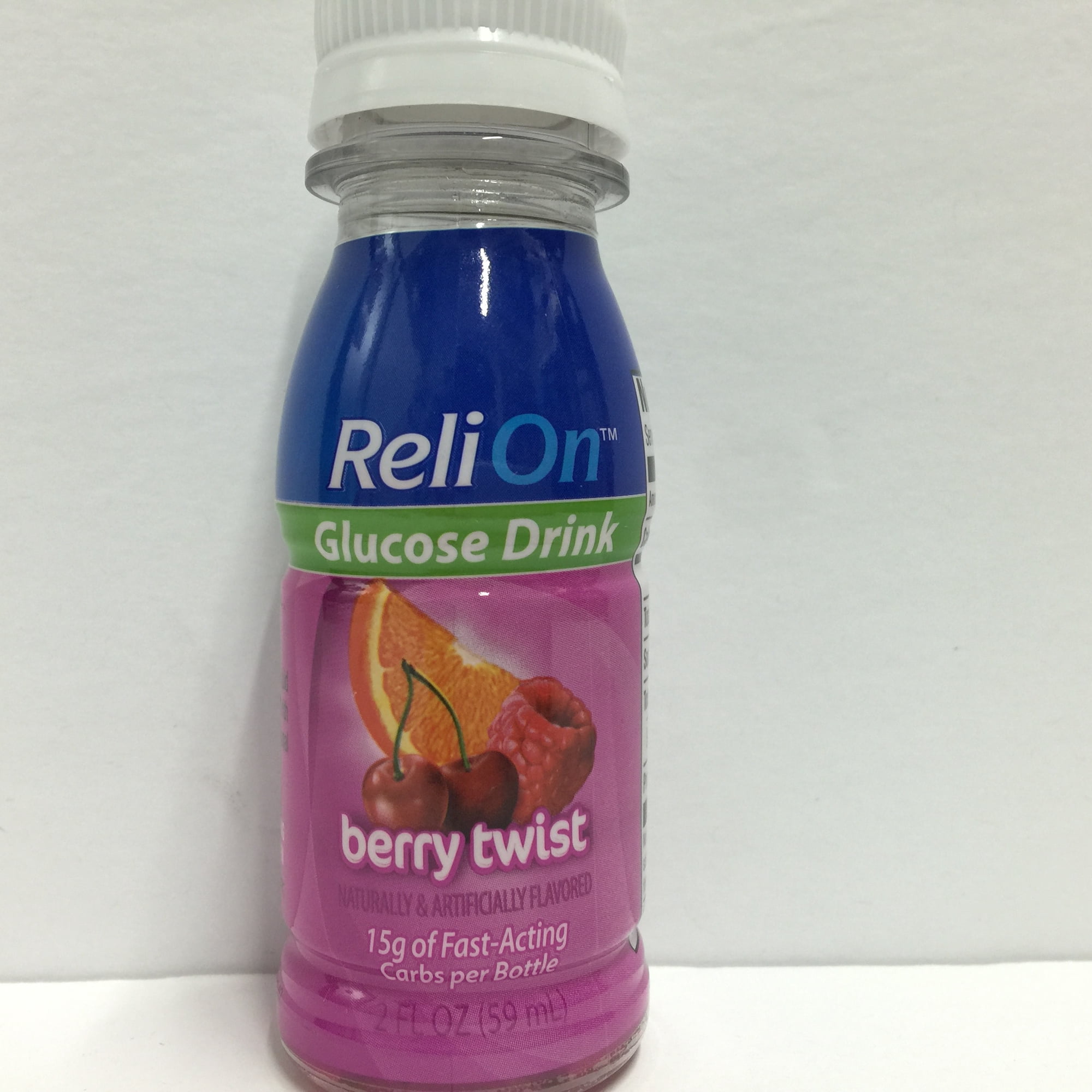 ReliOn Berry Twist Glucose Drink, 2 fl oz