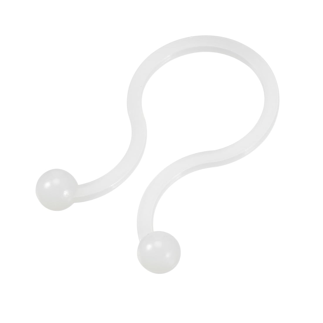 100pcs Twist Lock Cable Wire Ties Nylon U Shape Save Place 10.5mm Dia