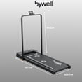 thumbnail image 2 of Caminadora Eléctrica Bywell Plegable 10km/h CA020 Negro, 2 of 6