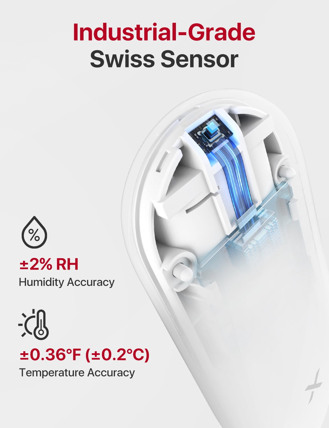 X-Sense WiFi Thermometer Hygrometer with App Control, Indoor Temperature and Humidity Sensor for Home, 3 Sensors with Base Station