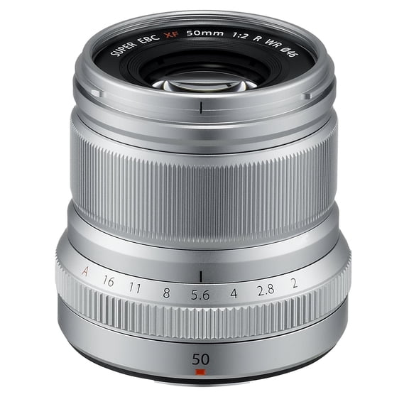 Fujifilm XF50mmF2 R WR Lens - (Silver)